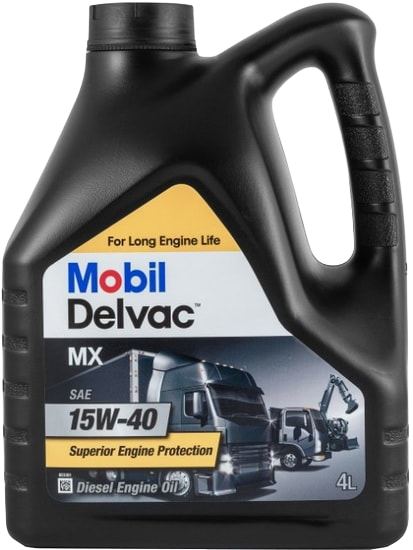 Моторное масло Mobil Delvac MX 15W40, 4л